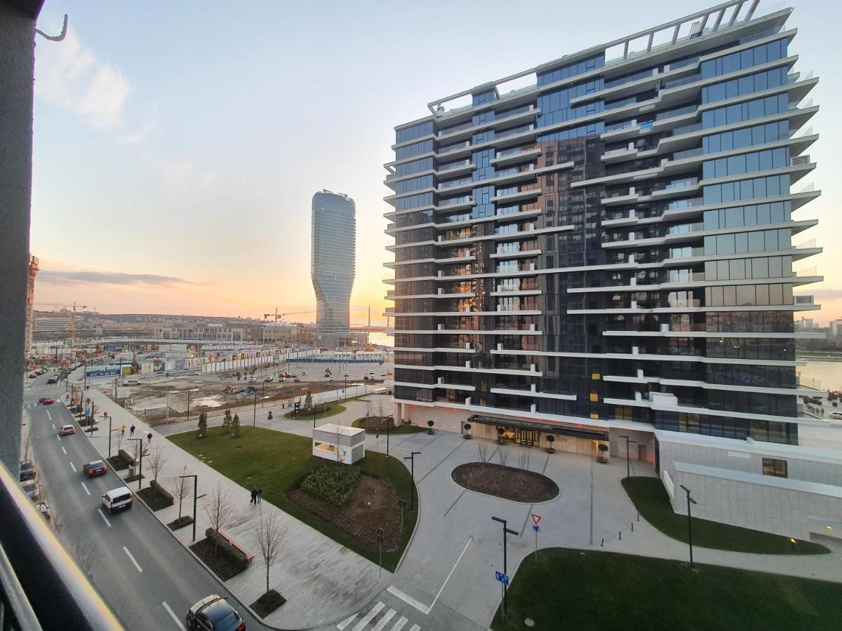 شقة Belgrade Waterfront - Beograd Na Vodi المظهر الخارجي الصورة