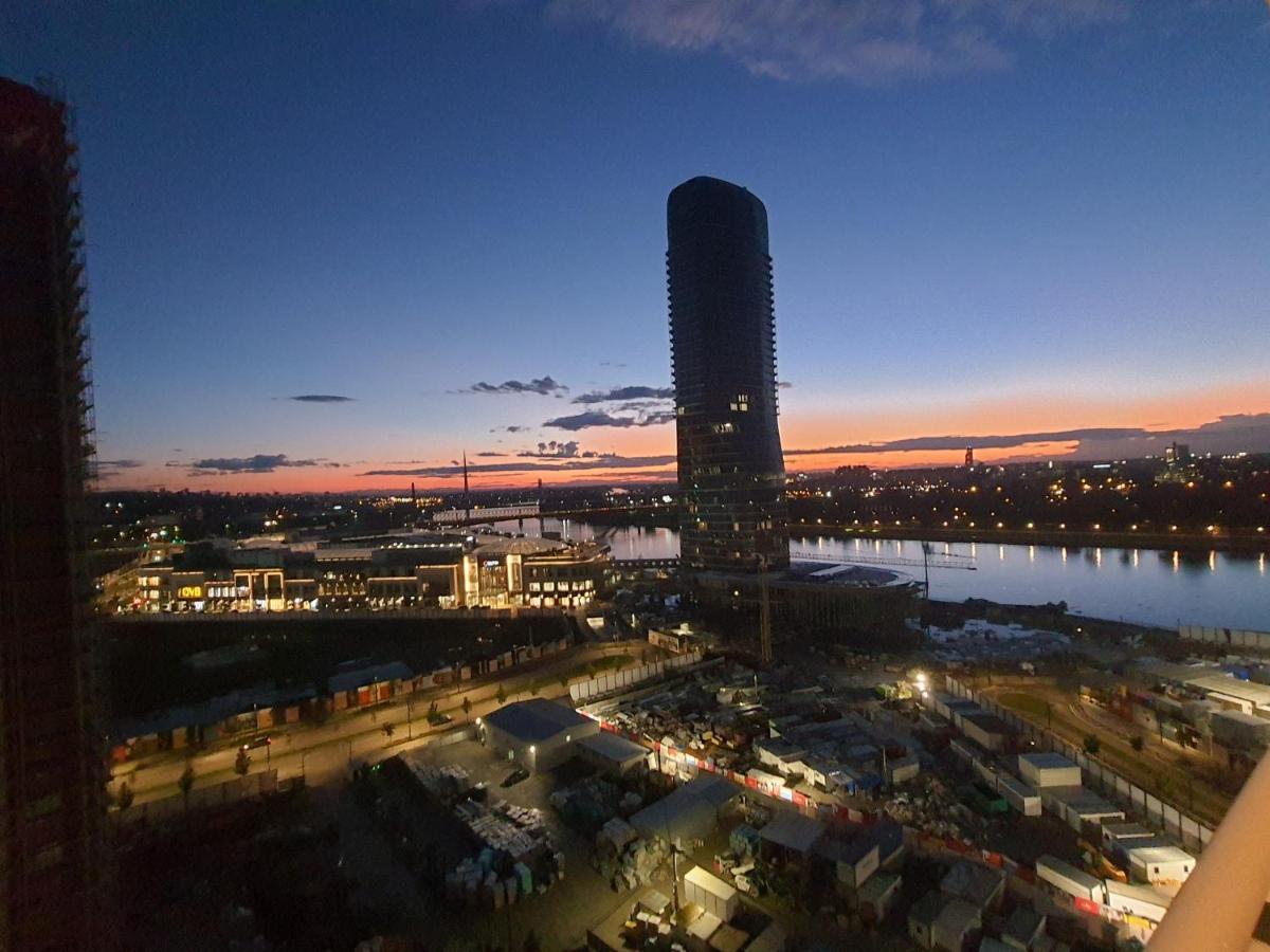 شقة Belgrade Waterfront - Beograd Na Vodi المظهر الخارجي الصورة