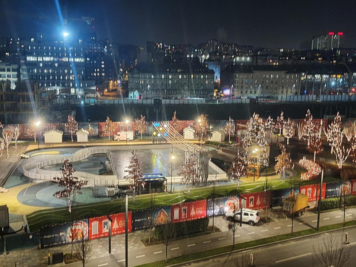 شقة Belgrade Waterfront - Beograd Na Vodi المظهر الخارجي الصورة