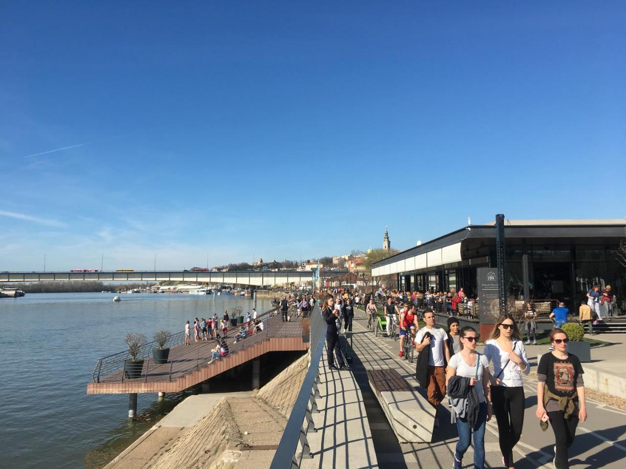 شقة Belgrade Waterfront - Beograd Na Vodi المظهر الخارجي الصورة