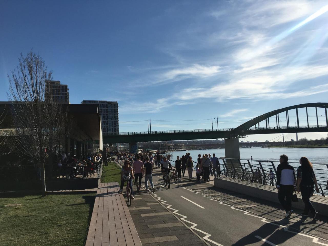 شقة Belgrade Waterfront - Beograd Na Vodi المظهر الخارجي الصورة