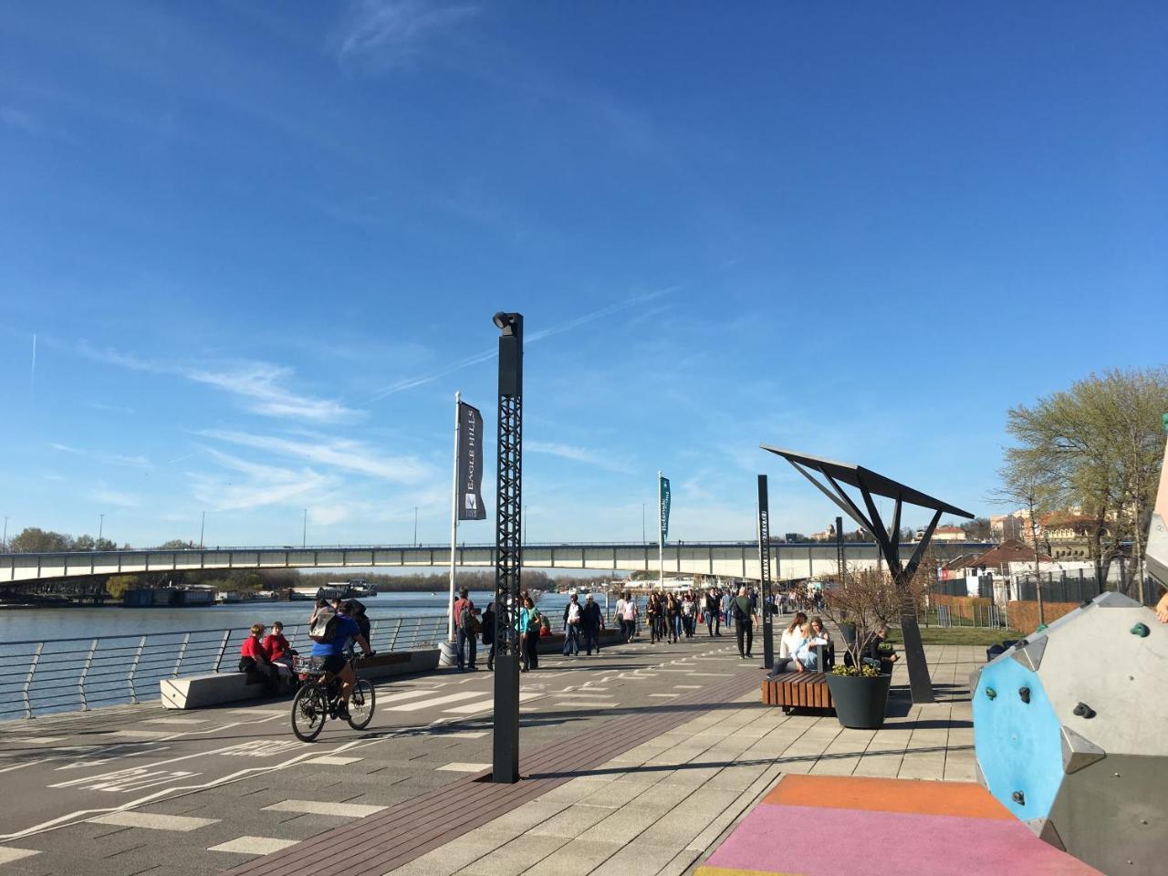 شقة Belgrade Waterfront - Beograd Na Vodi المظهر الخارجي الصورة